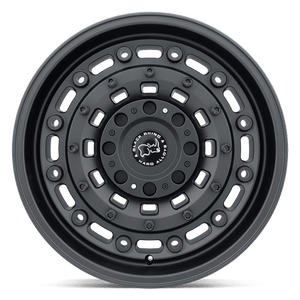 Black Rhino ARSENAL Textured Matte Black 17x9.5 +12 Custom 72.6mm - Wheelwiz
