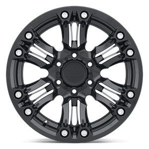 Black Rhino ASAGAI Matte Black & Machined W/ Stainless Bolts 20x9.5 -18 6x139.7mm 112.1mm - WheelWiz