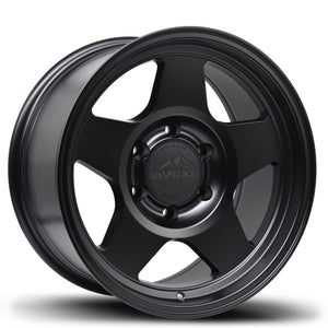 AVID.1 AT-02 Matte Black 17x8.5 0 6x139.7mm 106.1mm - Wheelwiz