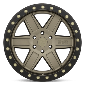 Black Rhino ATTICA Matte Bronze W/ Black Ring 18x9.5 +12 6x139.7mm 112.1mm - Wheelwiz