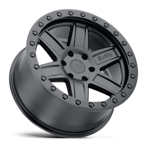 Black Rhino ATTICA Matte Black W/ Black Ring 20x9.5 +12 6x139.7mm 112.1mm - Wheelwiz