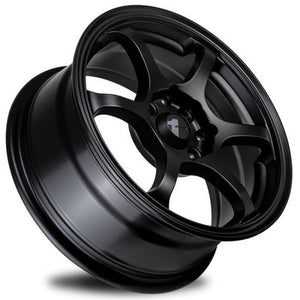 AVID.1 AV-02 Matte Black 15x6.5 +38 4x100|4x114.3mm 73.1mm - Wheelwiz