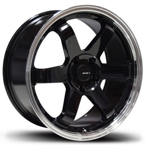 AVID.1 AV-06 Gloss Black 18x8.5 +35 5x114.3mm 73.1mm