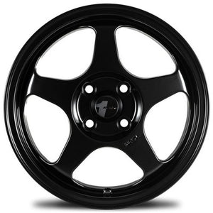 AVID.1 AV-08 Matte Black 15x6.5 +35 4x100mm 73.1mm - Wheelwiz
