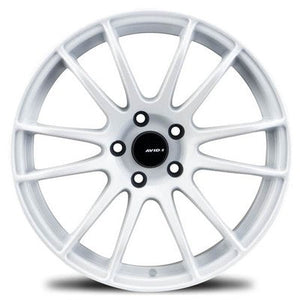 AVID.1 AV-20 Matte White 18x8.5 +32 5x100mm 73.1mm - Wheelwiz