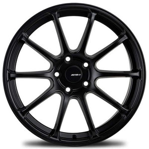 AVID.1 AV-27 Matte Black 18x8.5 +35 5x114.3mm 73.1mm - Wheelwiz