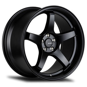 AVID.1 AV-28 Matte Black 18x8.5 +35 5x114.3mm 73.1mm - Wheelwiz