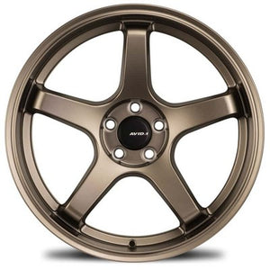 AVID.1 AV-28 Bronze 17x8 +35 5x114.3mm 73.1mm - Wheelwiz