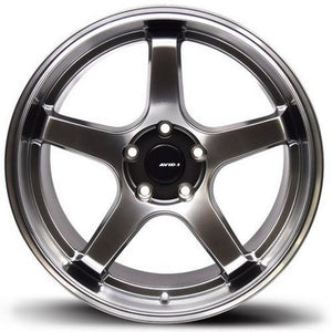 AVID.1 AV-28 Hyper Black 18x8.5 +35 5x114.3mm 73.1mm - Wheelwiz
