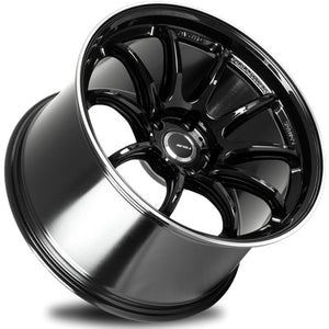 AVID.1 AV-40 Gloss Black - Machined Edge 18x9.5 +38 5x114.3mm 73.1mm - Wheelwiz