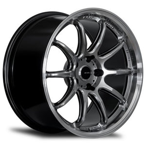 AVID.1 AV-40 Hyper Black / Machined Lip 18x10.5 +22 5x114.3mm 73.1mm - Wheelwiz