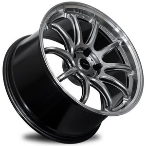 AVID.1 AV-40 Hyper Black / Machined Lip 18x10.5 +22 5x114.3mm 73.1mm - Wheelwiz