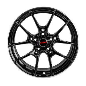 DIM WC001 Black Silver Lip 18x8 +33 5x114.3mm 0mm - Wheelwiz