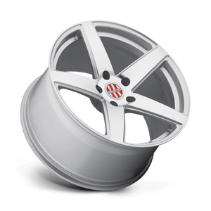 Victor Equipment BADEN Silver W/ Mirror Cut Face 21x11 +56 5x130mm 71.5mm - Wheelwiz