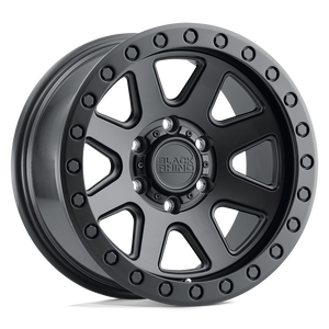 Black Rhino BAKER Matte Black 20x9 +12 5x150mm 110.1mm - WheelWiz