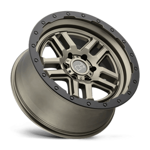 Black Rhino BARSTOW Matte Bronze W/ M-black Ring 18x9.5 +12 6x135mm 87.1mm - Wheelwiz