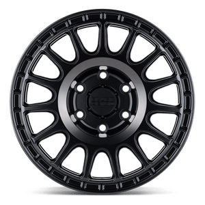 Black Rhino SANDSTORM Semi G-black W/ Mach Dark Ring 18x8 +35 5x112mm 66.6mm - Wheelwiz