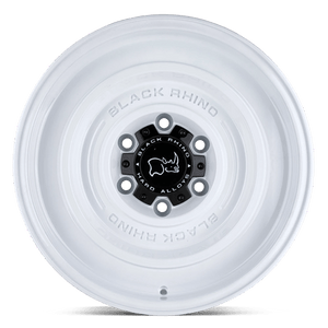 Black Rhino SOLID Gloss White 17x9.5 -12 6x139.7mm 112.1mm - Wheelwiz