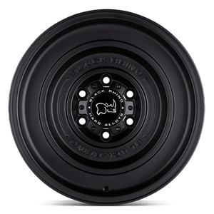 Black Rhino SOLID Matte Black 17x9.5 -18 5x127mm 71.5mm - Wheelwiz