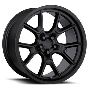 Factory Reproductions FR 66F Satin Black 20x9.5 +15 5x115mm 71.5mm