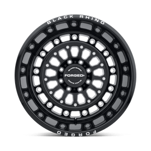Black Rhino CENTURION Gloss Black W/ Milled Spokes 20x10 -23 8x180mm 125.1mm - WheelWiz