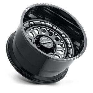 Black Rhino CENTURION Gloss Black W/ Milled Spokes 24x14 -76 8x170mm 125.1mm - WheelWiz