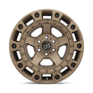 Black Rhino CINCO Bronze W/ Black Bolts 17x9.5 -18 5x127mm 71.5mm - Wheelwiz