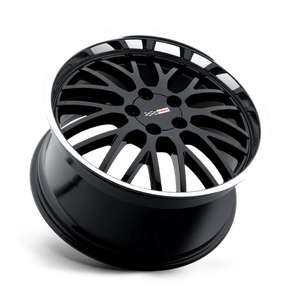 Cray MANTA Gloss Black W/ Mirror Cut Lip 18x9 +50 5x120.65mm 70.3mm - WheelWiz