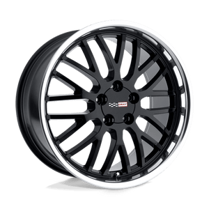 Cray MANTA Gloss Black W/ Mirror Cut Lip 19x9 +50 5x120.65mm 70.3mm - WheelWiz