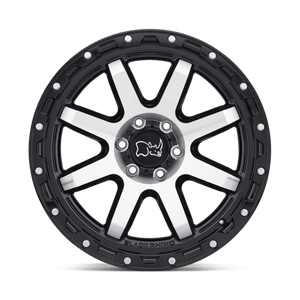 Black Rhino COYOTE Gloss Black W/ Mach Face 20x9 +12 6x120mm 67.1mm - Wheelwiz