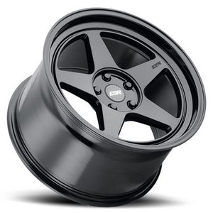 ESR Wheels CR5 GLOSS BLACK 18x9.5 +22 5x100mm 72.6mm - Wheelwiz