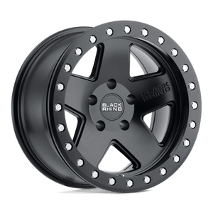 Black Rhino CRAWLER Matte Black 18x9.5 -18 5x127mm 71.5mm - WheelWiz