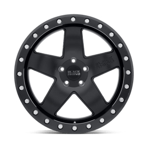 Black Rhino CRAWLER Matte Black 17x9.5 0 5x139.7mm 78.1mm - Wheelwiz