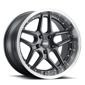 ESR Wheels CS15 GLOSS GRAPHITE MACHINE LIP 18x10.5 +22 5x120mm 72.6mm - Wheelwiz