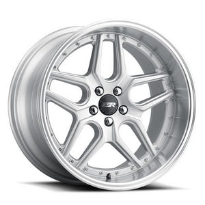 ESR Wheels CS15 HYPER SILVER MACHINE LIP 19x8.5 +30 5x114.3mm 72.6mm - Wheelwiz