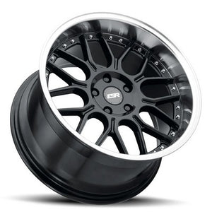ESR Wheels CS18 GLOSS BLACK MACHINE LIP 18x8.5 +35 5x114.3mm 72.6mm