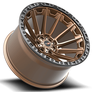 Vortek VRT-601 Matte Bronze With Black Bead Ring 17x9 0 6x135|6x139.7mm 106.1mm - Wheelwiz