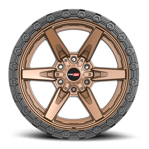 Vortek VRT-602 Matte Bronze With Black Bead Ring 18x9 -12 6x135|6x139.7mm 106.1mm - Wheelwiz