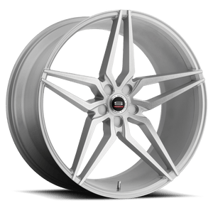 Spec-1 SPM-81 Silver Brushed 20x9 +38 5x114.3mm 73.1mm - Wheelwiz