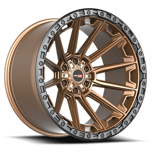 Vortek VRT-601 Matte Bronze With Black Bead Ring 17x9 0 6x135|6x139.7mm 106.1mm - Wheelwiz