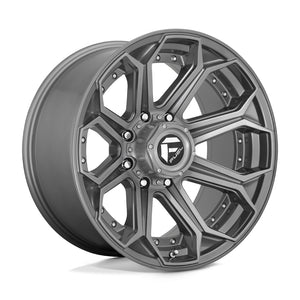 Fuel Offroad D705 SIEGE ANTHRACITE BRUSHED TINT CLEAR 26x14 -75 5x127mm 71.5mm - Wheelwiz