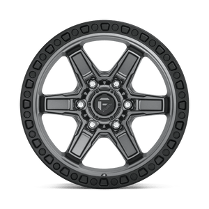 Fuel Offroad D698 KICKER MATTE GUN METAL BLACK BEAD RING 20x9 +1 5x139.7mm 78.1mm - Wheelwiz
