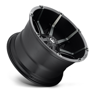 Fuel Offroad D556COUPLER MATTE BLACK DOUBLE DARK TINT 18x9 -12 5x139.7|5x150mm 110.1mm - Wheelwiz
