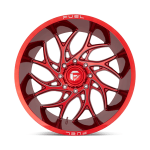 Fuel Offroad D742 RUNNER CANDY RED MILLED 26x14 -75 8x170mm 125.1mm - Wheelwiz