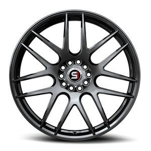 Spec-1 SP-65 Gloss Black 17x8 +42 5x114.3|5x120mm 73.1mm - Wheelwiz