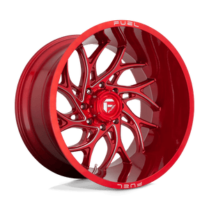 Fuel Offroad D742 RUNNER CANDY RED MILLED 26x14 -75 8x165.1mm 125.1mm - Wheelwiz