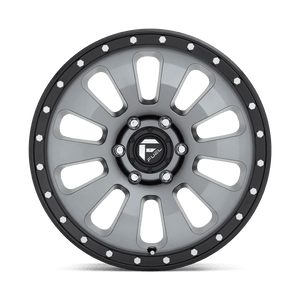 Fuel Offroad D648 TACTIC MATTE GUN METAL BLACK BEAD RING 20x9 +20 5x127mm 71.5mm - Wheelwiz