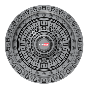 Vortek VRD-703 Matte Black 22x12 -44 8x170|8x180mm 125.1mm - Wheelwiz