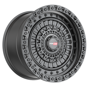 Vortek VRD-703 Matte Black 22x12 -44 5x127|5x139.7mm 78.1mm - Wheelwiz