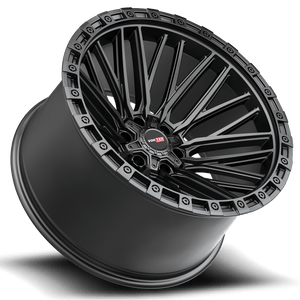 Vortek VRT-608 Matte Black 22x12 -44 5x127|5x139.7mm 78.1mm - Wheelwiz